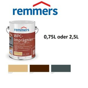 REMMERS WPC IMPRÄGNIER-ÖL 0,75L|2,5L Terrassen Zäune