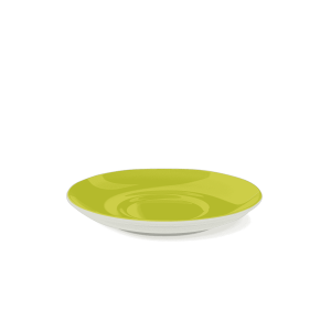 Solid Color Kaffeeuntertasse Limone – Dibbern