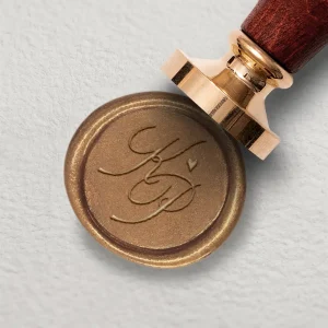 Siegelstempel „Kalligraphie Initialen“