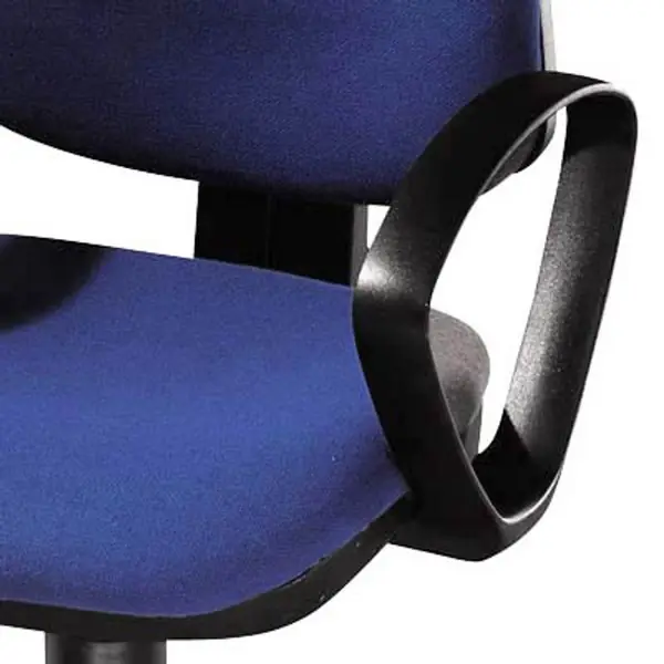 2 Topstar Armlehnen fest, schwarz für Topstar Point 10, Point 20, Point 30