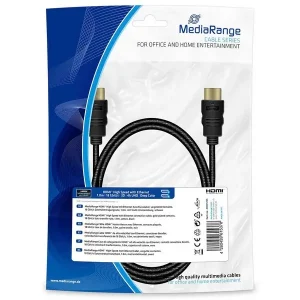 MediaRange HDMI A Kabel 4k versch. Längen, schwarz