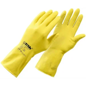 Gummihandschuhe Ulith unisex, 1 Paar, gelb, versch. Größen