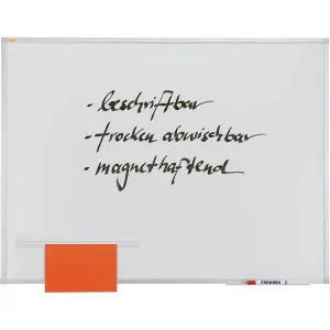 Whiteboard FRANKEN X-tra!Line®, emailliert, mit Aluminiumrahmen, versch. Größen