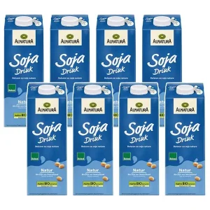 ALNATURA ungesüßt Bio-Sojadrink 8 x 1,0 l
