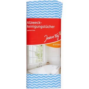 Reinigungstücher Jeden Tag hygienisch frisch Allzweck Viskose, 10 St.