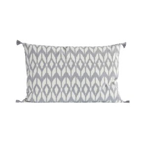 TineK Kissenbezug Grau mit Quasten