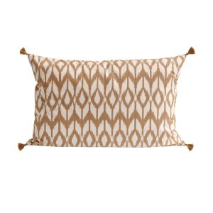 TineK Kissenbezug Mustard mit Quasten