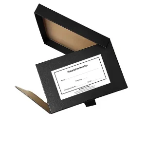 Urkundenkasten mittel mit Seitenklappe, 240 x 130 x 335mm, verschiedene Farben