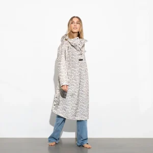 VIVI MARI Raincoat Leo Splashes Grey/Sand