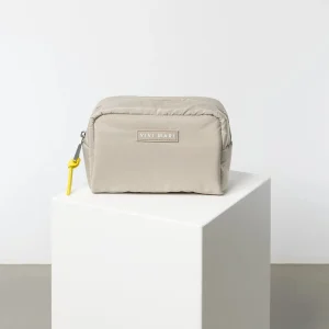 VIVI MARI Padded Toiletry Bag Stone S