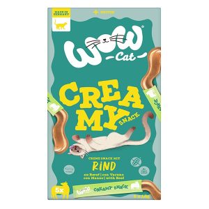 WOW Cat Creamy – Katzensnacks 5x15g