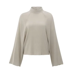 YAYA Bluse Milk Brown