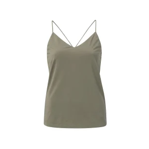 YAYA Top mit Schnalle Army Green