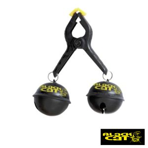 Black Cat Big Bells Schwarz/Gelb