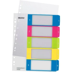 LEITZ Register WOW, Vollformat, Überbreite, versch. Ausführungen