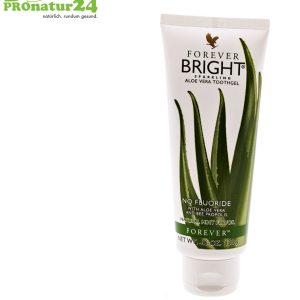Aloe Vera Bright Toothgel Zahnpasta / Zahncreme OHNE FLUORID (Forever)