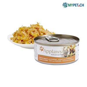 Nassfutter Dosen Huhn und Kürbis für Katzen