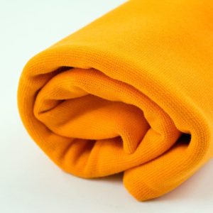 Biobündchen uni (Überbreite) – Stoffonkel – orange