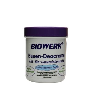 Biowerk Basen-Deocreme mit Bio-Lavendelextrakt (50 ml)