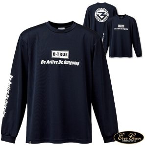 Ever Green Dry Long T-Shirt Type-B LL Navy