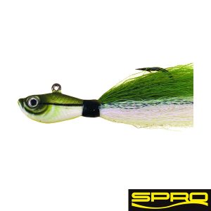 SPRO Bucktail Jig #Sand Eel Green