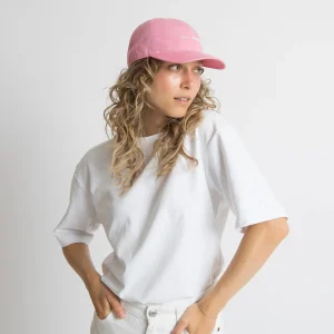 VIVI MARI Cap Solid Soft Pink White