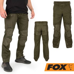 Fox Collection Unlined HD Trousers #Green/Silver