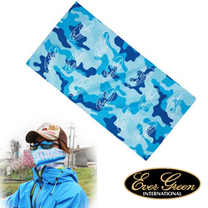 Ever Green Cool Neck Garter #Blue Camo
