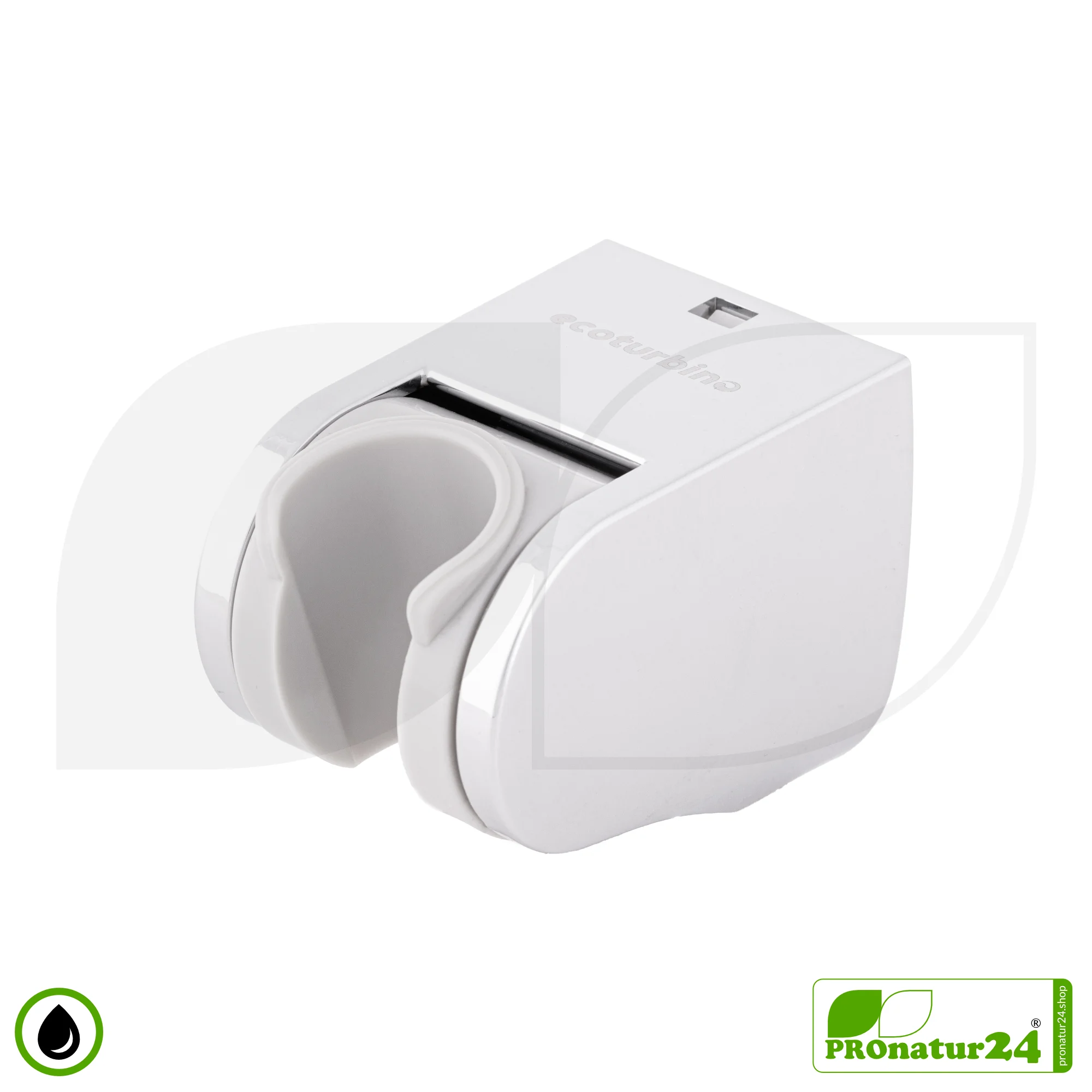 Duschkopfhalter – Brausehalterung | Wandhalterung für Bad & Dusche von ecoturbino® – Bild 4