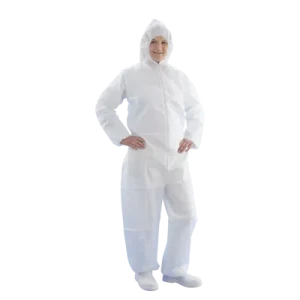 Ulith® Clean PP-Overall mit Kapuze | Typ 40 | weiß