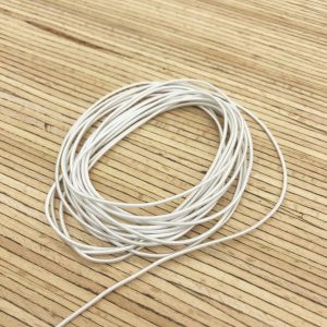 5 Meter Gummikordel 1 mm – verschiedene Farben