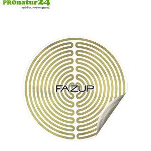 FAZUP, limitierte Edition GOLD. Passive Antenne zur Reduktion der EMF Strahlung vom Handy & Smartphone! Innovativer, messbarer Schutz vor Elektrosmog von iPhone, Samsung, Huawei.