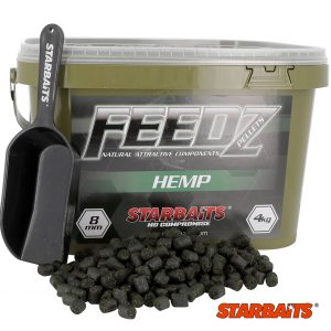 Starbaits Feedz Hemp Pellets 8mm 4kg