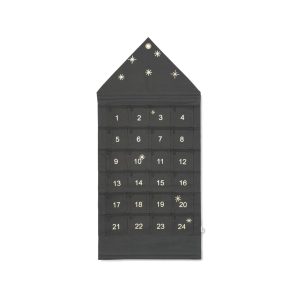 ferm LIVING Star Adventskalender Dunkelgrün