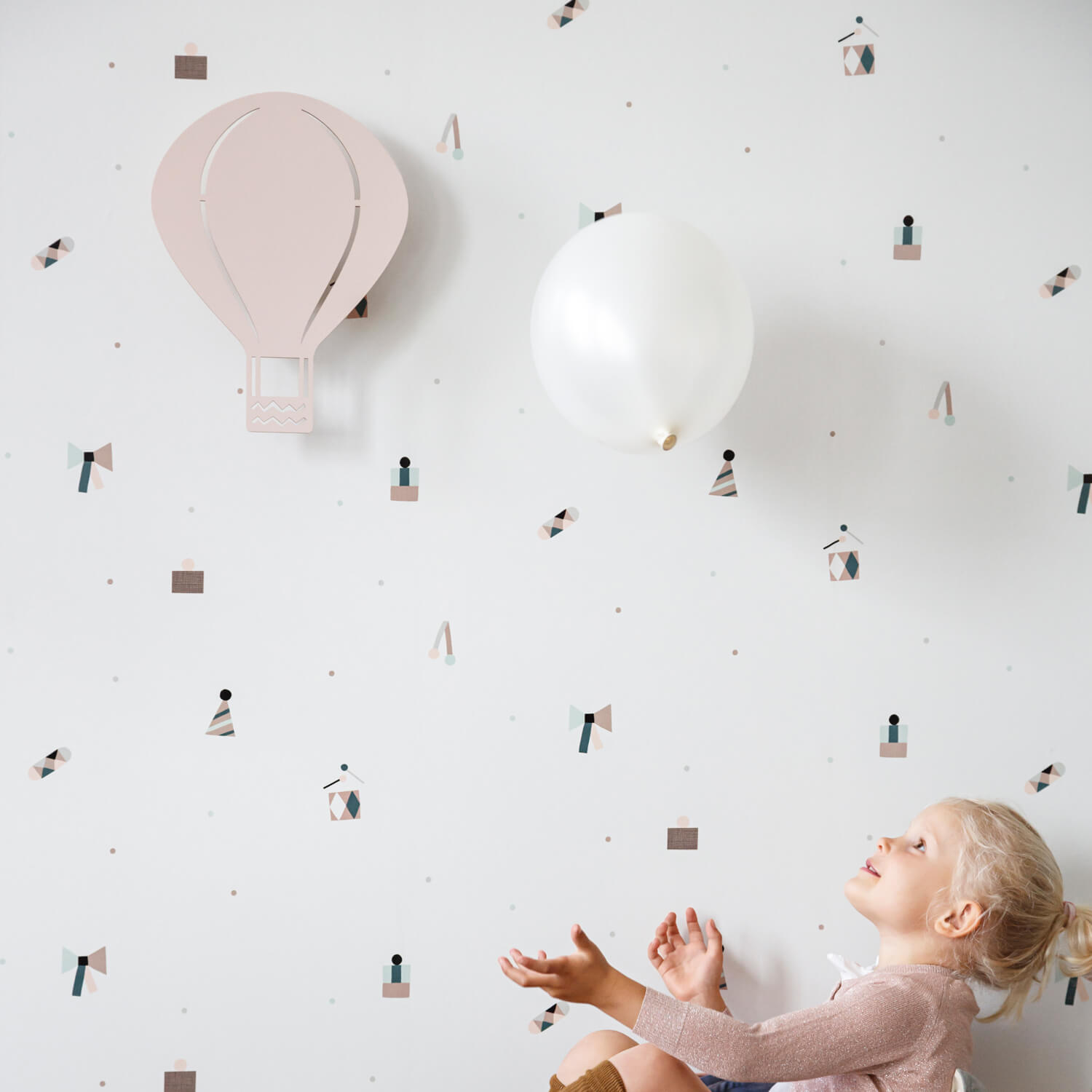 ferm Wandlampe Ballon Grau – Bild 4