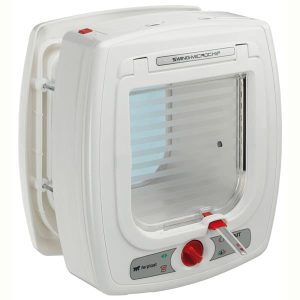 Ferplast Katzenklappe Swing Mikrochip