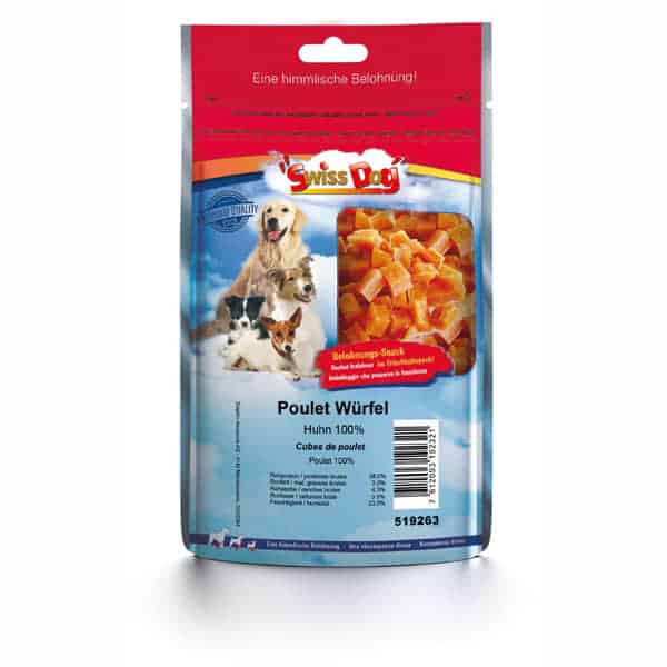 Gesunde Hundesnacks Mix Würfel von Swiss Dog