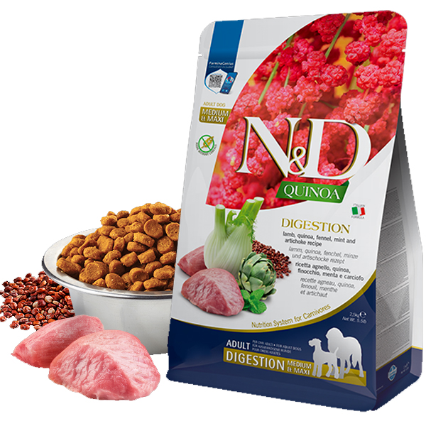 Farmina DOG Med/Maxi Dog Digestion Lamm – Für Verdauung