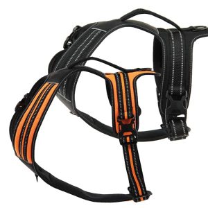 Hundegeschirr Orange ADVEN reflektierend