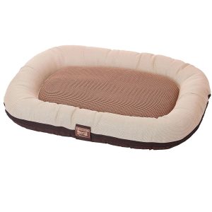 Hundeliege rosegold und beige Niobee