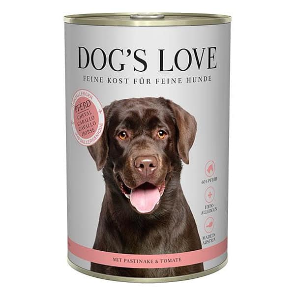 DOG’S LOVE Hypoallergen Pferd oder Ente – Bild 2