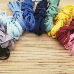 10 Meter rund gestricktes weiches Gummiband 5mm – verschiedene Farben