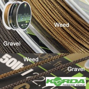 Korda Kable Leadcore Gravel 25m