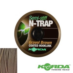 Korda N-Trap Semi Stiff 20lb #Gravel Brown