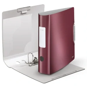 LEITZ Active Style 1108 Ordner 8,2 cm granat rot