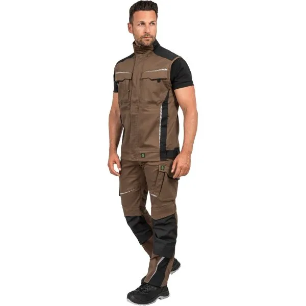 Leibwächter Weste | haselnuss/schwarz | FLEXV29 – Bild 3