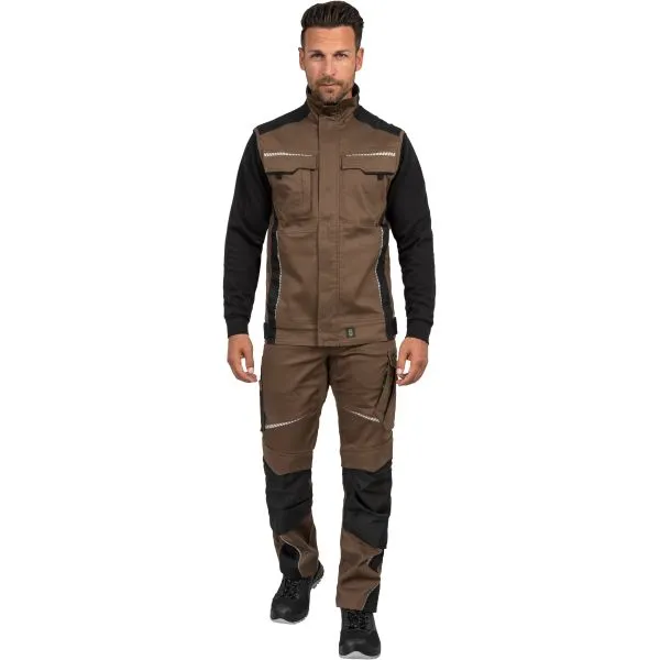 Leibwächter Weste | haselnuss/schwarz | FLEXV29 – Bild 2