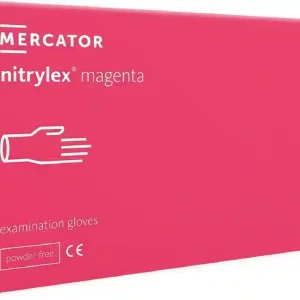 Mercator nitrylex magenta | Nitrilhandschuhe magenta | 100 Stück