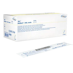 MaiMed HMS | sterile Holzmundspatel aus 100% Birkenholz | 100 Stück einzeln verpackt
