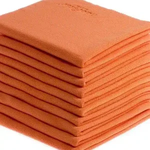 Microfaser Staubtuch Orange 10 Stück | Floorstar TBO40